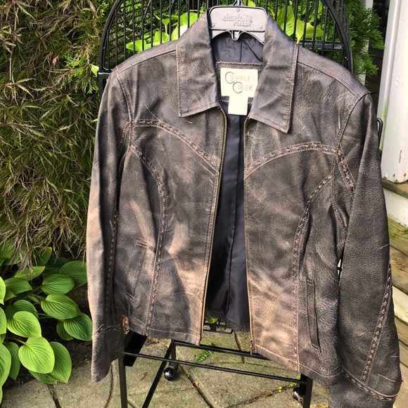 🔥 ULTRA RARE!!! NWOT Cripple Creek Western Moto Jacket L 🔥🔥🔥 - Picture 2 of 5